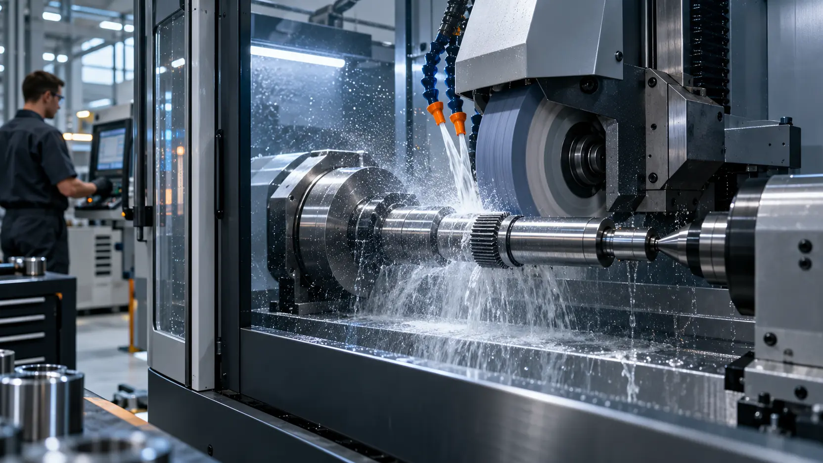 Rectifieuse CNC industrielle de précision
